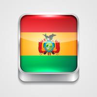 Bolivias flagga vektor