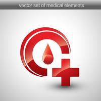 medicinsk symbol vektor