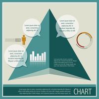 Abbildung des Infographikdiagramms vektor