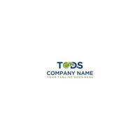 Tod Tennis Logo Design . vektor