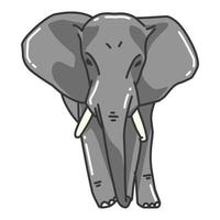 elefant vektor bild. vilda djur och växter bilder
