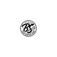 Design das Brief bs Logo zum Ihre Unternehmen vektor