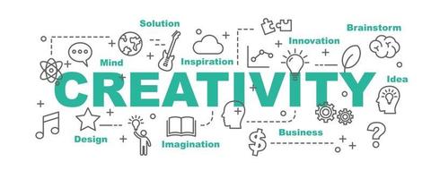 Kreativität Vektor Banner