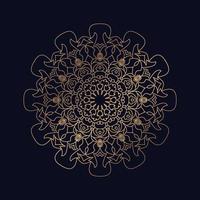 elegant einzigartig Mandala Design Hintergrund. vektor