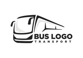 Bus. Reise Bus Logo Design Vektor