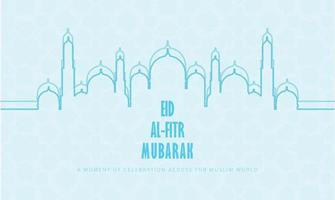 eid Sozial Medien Design . eid Banner . eid Hintergrund. islamisch Hintergrund vektor