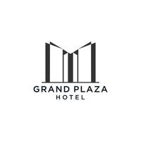 großartig Platz Hotel modern stilvoll Vektor Logo Symbol.