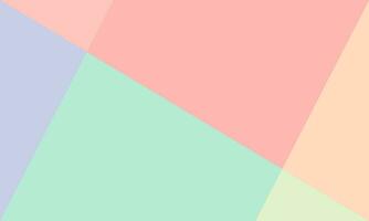 abstrakt geometrisch Formen Pastell- Farbe Rosa, Blau, Grün Hintergrund. vektor