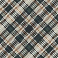 Tartan Plaid mit Jahrgang Farbe Muster. vektor