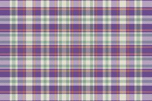 Tartan Plaid mit Jahrgang Farbe Muster. vektor