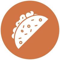 Vektor Design Taco Vektor Symbol Stil