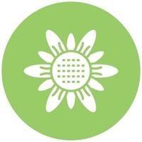 Sonnenblume Vektor Symbol Stil