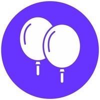 ballonger vektor ikon stil