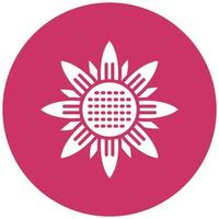 Sonnenblume Vektor Symbol Stil