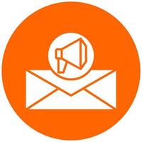 Email Marketing Vektor Symbol Stil