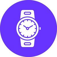 armbandsur vektor ikon stil