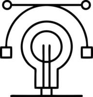 Idee Lösung Symbol Symbol Vektor Bild. Illustration von das kreativ Innovation Konzept Design. eps 10