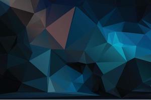 abstrakt Farbe Polygon Hintergrund Design, abstrakt geometrisch Origami Stil mit Gradient vektor