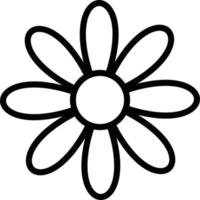 Vektor Design Gänseblümchen Symbol Stil