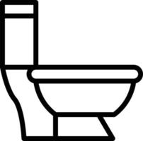 Vektor Design Toilette Symbol Stil