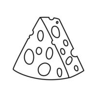 Käse Symbol Vektor. Milch Produkt Illustration unterzeichnen. Essen Symbol. Käse Bauernhof Logo. vektor