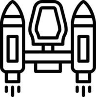 Jetpack Vektor Symbol Stil