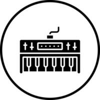 Synthesizer Vektor Symbol Stil