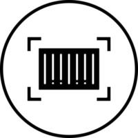 Barcode Vektor Symbol Stil