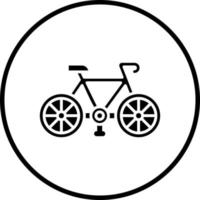 Fahrrad Vektor Symbol Stil