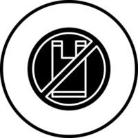 Nein Plastik Vektor Symbol Stil