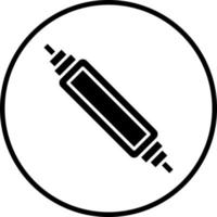 bidirektional Tube Vektor Symbol Stil