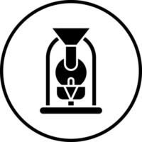 Kaffee Ofen Vektor Symbol Stil