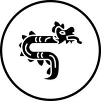 Drachen Vektor Symbol Stil