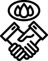 Deal Vektor Symbol Stil