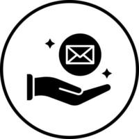post service vektor ikon stil
