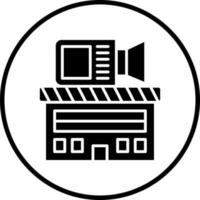 Film Studio Vektor Symbol Stil