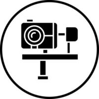 Kamera kardanisch Vektor Symbol Stil