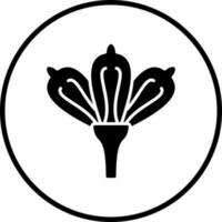 Erbse Blume Vektor Symbol Stil