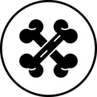 Knochen Vektor Symbol Stil