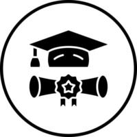 Alumni Vektor Symbol Stil