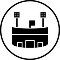 Stadion Vektor Symbol Stil