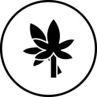 Marihuana Vektor Symbol Stil