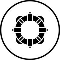 Rettungsring Vektor Symbol Stil