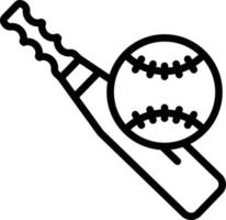 Baseball Vektor Symbol Stil