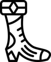 wild Stiefel Vektor Symbol Stil