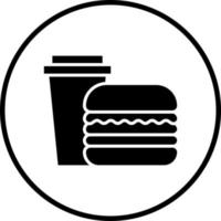 Müll Essen Vektor Symbol Stil