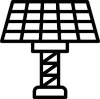 Vektor Design Solar- Panel Symbol Stil