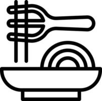 Vektor Design Pasta Symbol Stil