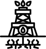 Fracking Vektor Symbol Stil