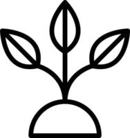 Plantage Vektor Symbol Stil